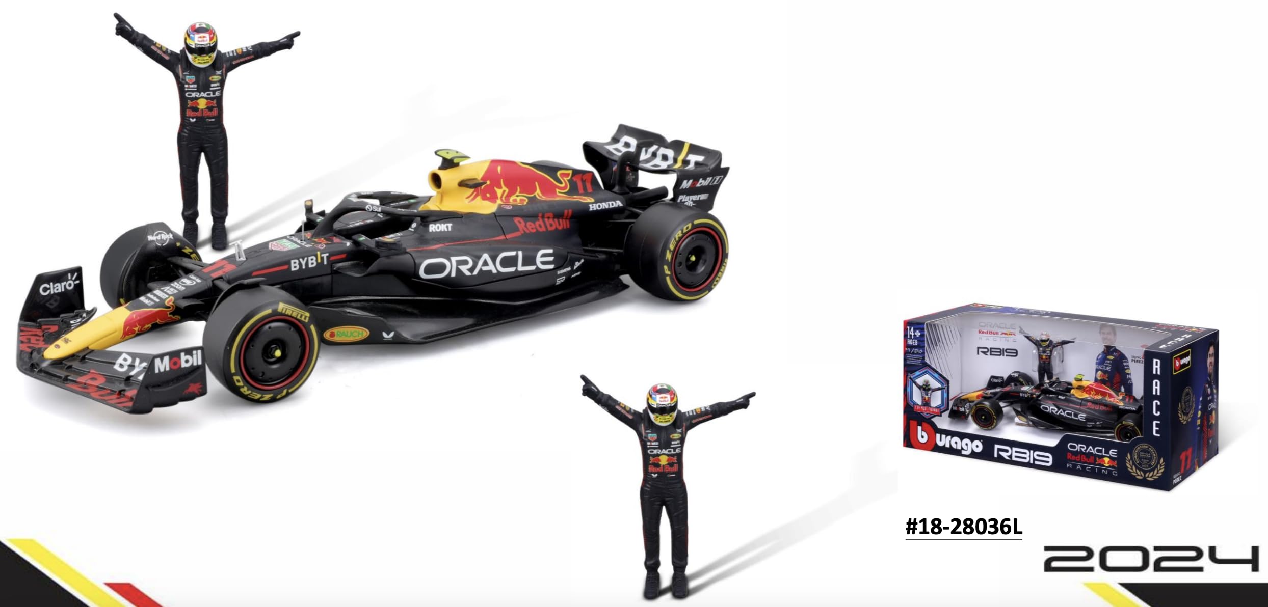 RED BULL RACING RB16B 1/24SCALE